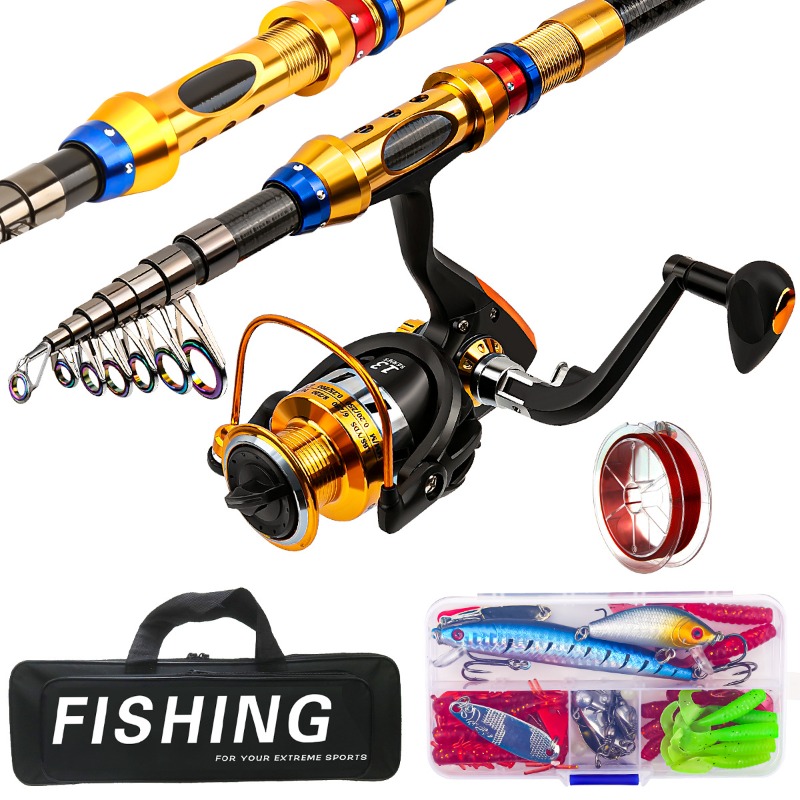 Freshwater Line - Vara de Pesca Telescópica Portátil de