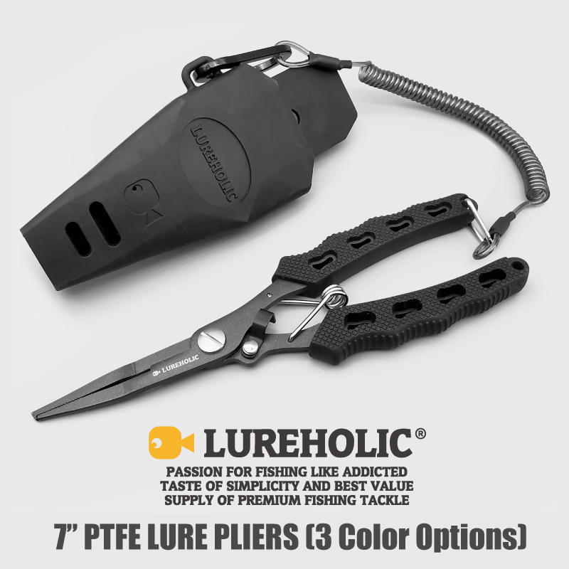Monofilament Line - Lureholic Alicate de pesca com isca