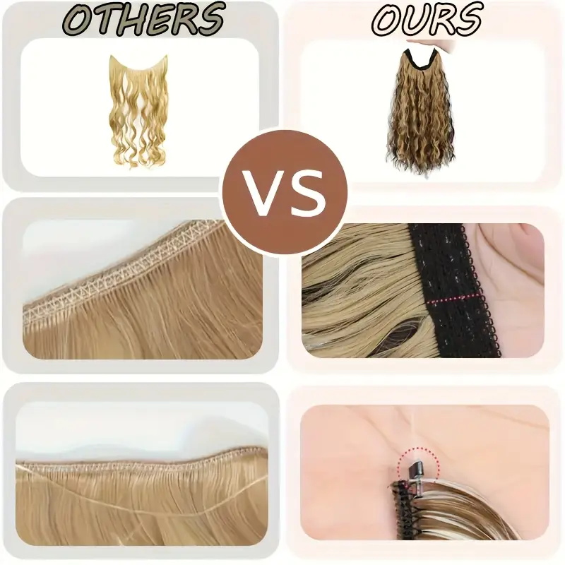 Extensões de Cabelo Sintético  - Monofilament Line avaliação e preço
